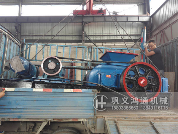 石子破碎机发货现场图片
