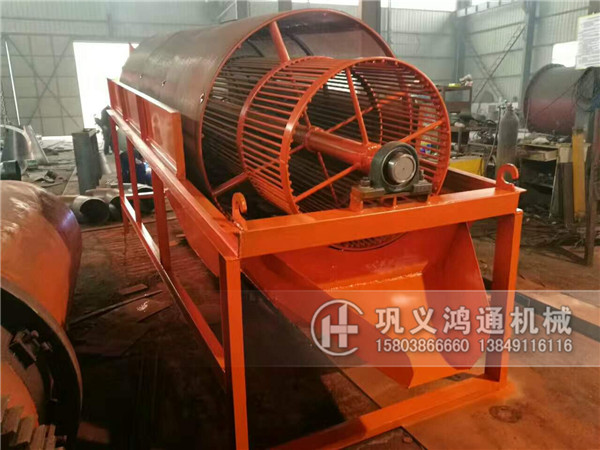 滚筒筛洗石机发货现场